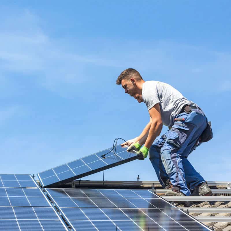 Ram Roofing Urbandale Solar panel roofing installation